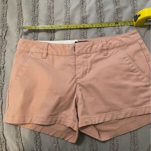 Volcom | mini shorts | chino style | rose pink